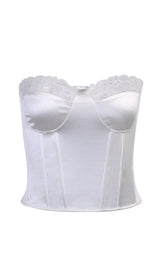 SEXY SPITZENKORSETT-TUBE-TOP